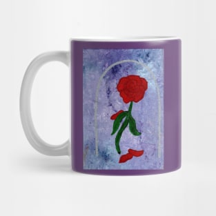 Beauty and The Beast Rose Mug